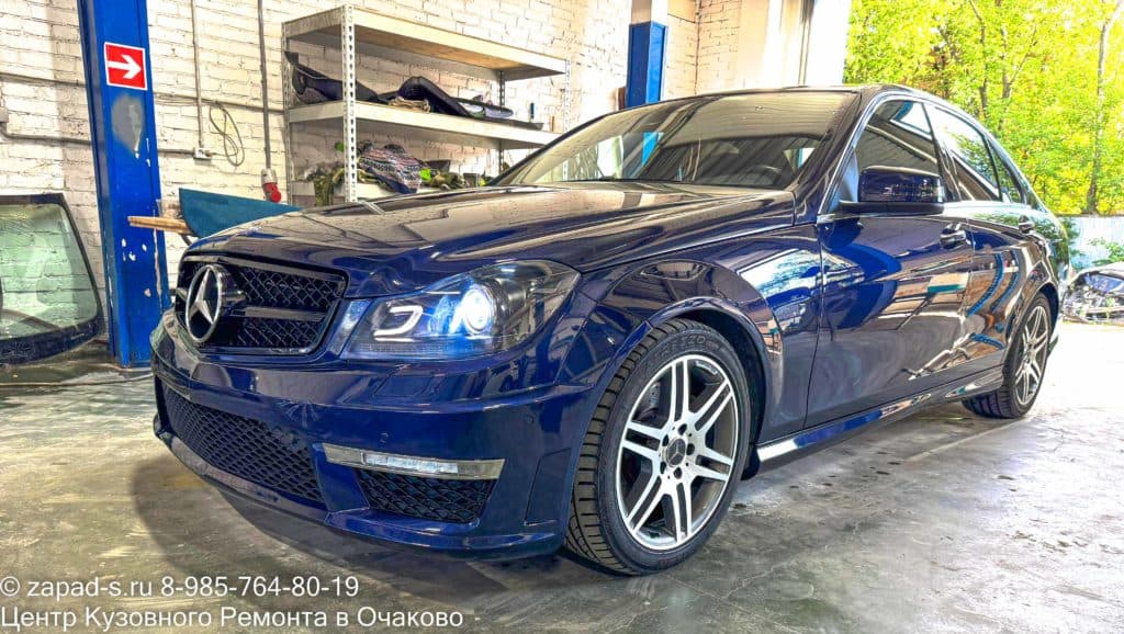 Покраска Mercedes-Benz S-класса