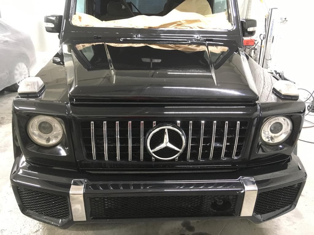 Покраска Mercedes-Benz Gelenwagen