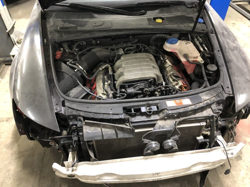 Кузовной ремонт с покраской Audi A6 Avant